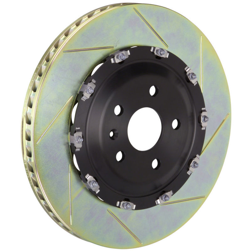 BRB 2 Piece Rotors - Brembo 06-08 RS4 Front 2-Piece Discs 380x34 2pc Rotor Slotted Type-1