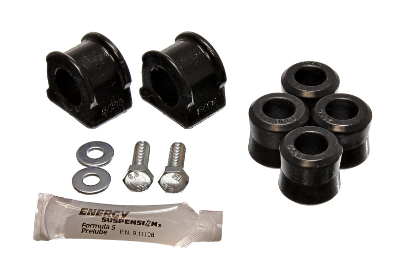 ES Sway Bar Bushings - Black - Energy Suspension 98-06 VW Beetle (New Version) Black 21mm Front Sway Bar Bushings