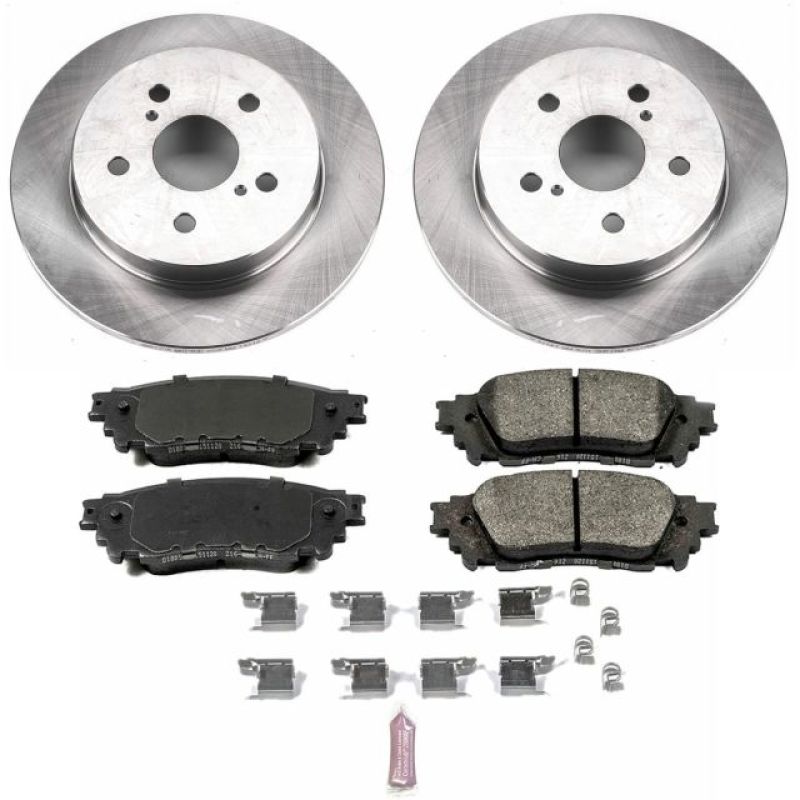 PSB Autospecialty Kit - Power Stop 15-17 Lexus NX200t Rear Autospecialty Brake Kit