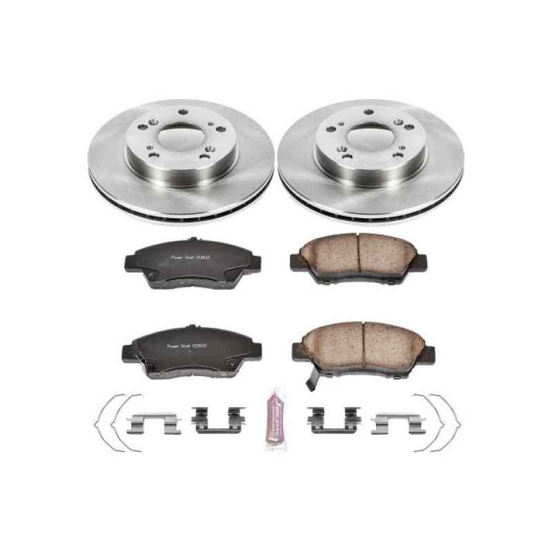 PSB Autospecialty Kit - Power Stop 11-15 Honda CR-Z Front Autospecialty Brake Kit