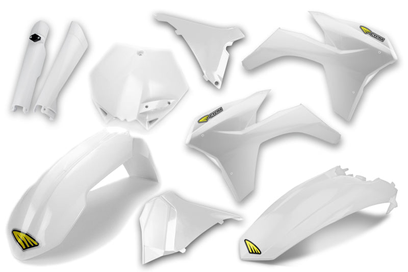 CYC Body Kit - Cycra 11-12 KTM 125-450 SX/XC/SX-F/XC-F Powerflow Body Kit - White