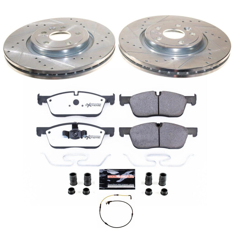 PSB Z36 Truck & Tow Kit - Power Stop 18-20 Land Rover Range Rover Velar Front Z36 Truck & Tow Brake Kit