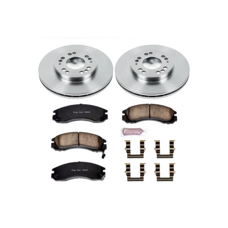 PSB Autospecialty Kit - Power Stop 91-96 Dodge Stealth Front Autospecialty Brake Kit