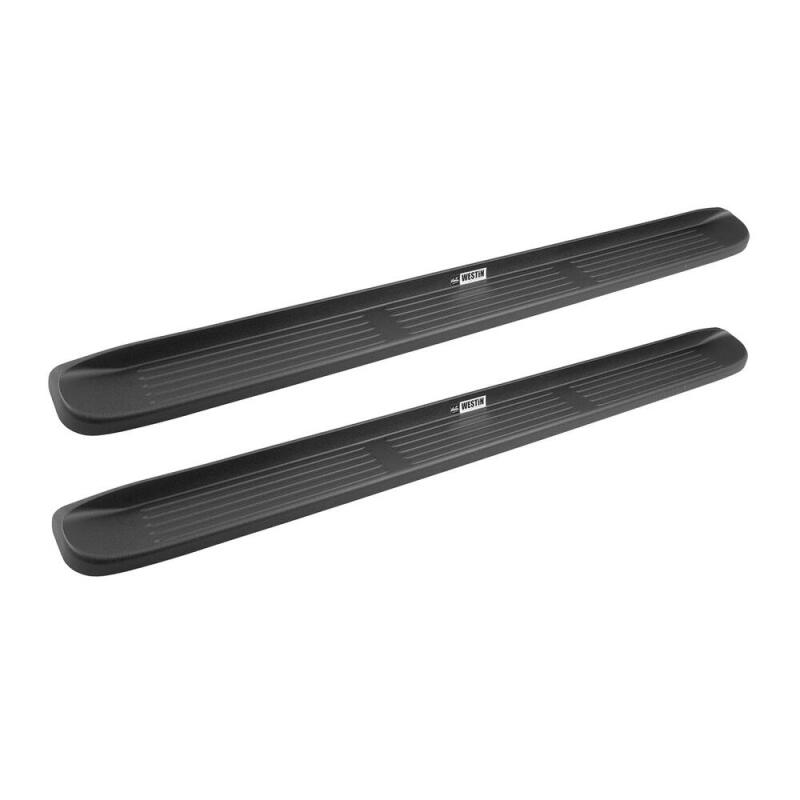 WES Running Boards - Molded - Westin Molded Step Board Unlighted 79 in - Black