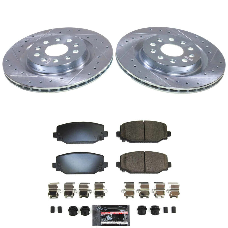 PSB Z23 Evolution Kit - Power Stop 22-24 Jeep Grand Cherokee Rear Z23 Evolution Brake Kit