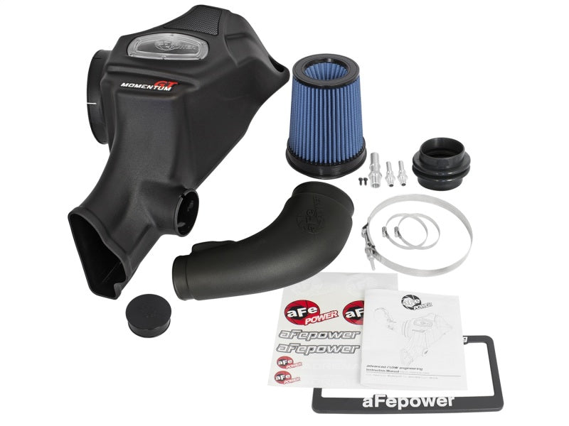 AFE Momentum GT Cold Air Intakes - aFe Momentum GT AIS Pro 5R Intake System 15-17 Ford Mustang V6-3.7L
