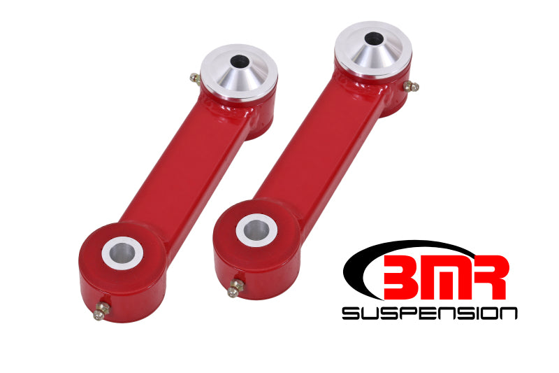 BMR Vertical Links - BMR 15-17 S550 Mustang Rear Lower Control Arms Vertical Link (Polyurethane) - Red