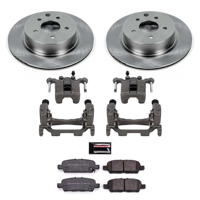 PSB Autospecialty Kit w/Cals - Power Stop 18-19 Nissan 370Z Rear Autospecialty Brake Kit w/Calipers