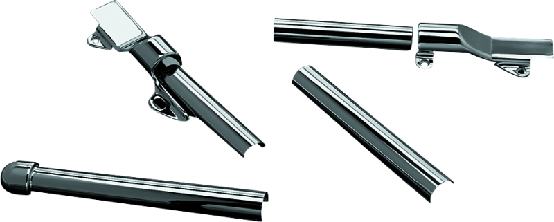 KUR Swingarm Cover Kits - Kuryakyn Swingarm Cover Set 00-07 Softail Models (Set)