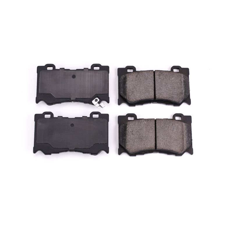 PSB Z16 Evolution Brake Pads - Power Stop 09-13 Infiniti FX50 Front Z16 Evolution Ceramic Brake Pads