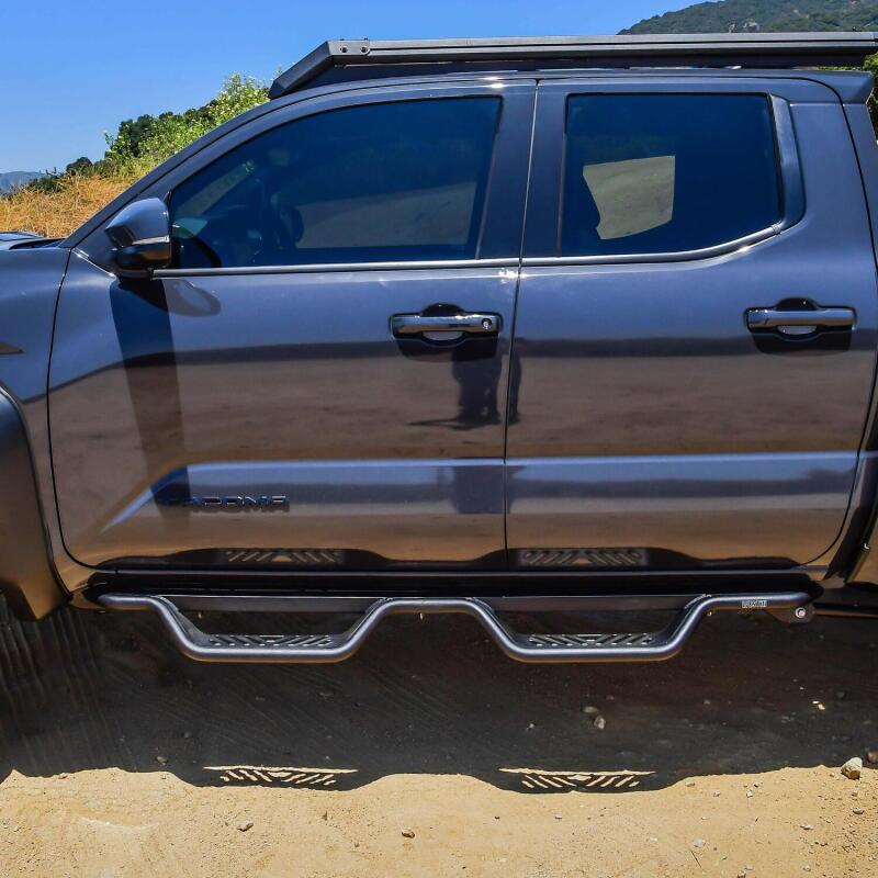 WES Nerf Bars - Outlaw - Westin 2024 Toyota Tacoma Outlaw Drop Nerf Step Bars - Textured Black