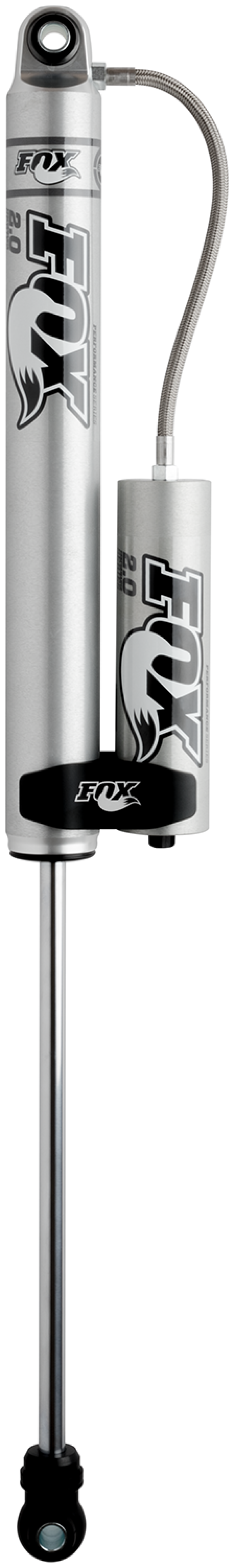 FOX 2.0 Perf Shock - Fox 99+ Chevy HD 2.0 Performance Series 14.1in. Smooth Body Remote Res. Rear Shock / 7-10in. Lift