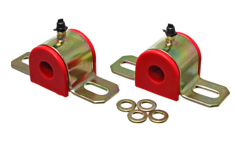 ES Sway Bar Bushings - Red - Energy Suspension All Non-Spec 2WD Vehicle Red 9/16 inch Front Sway Bar Bushings