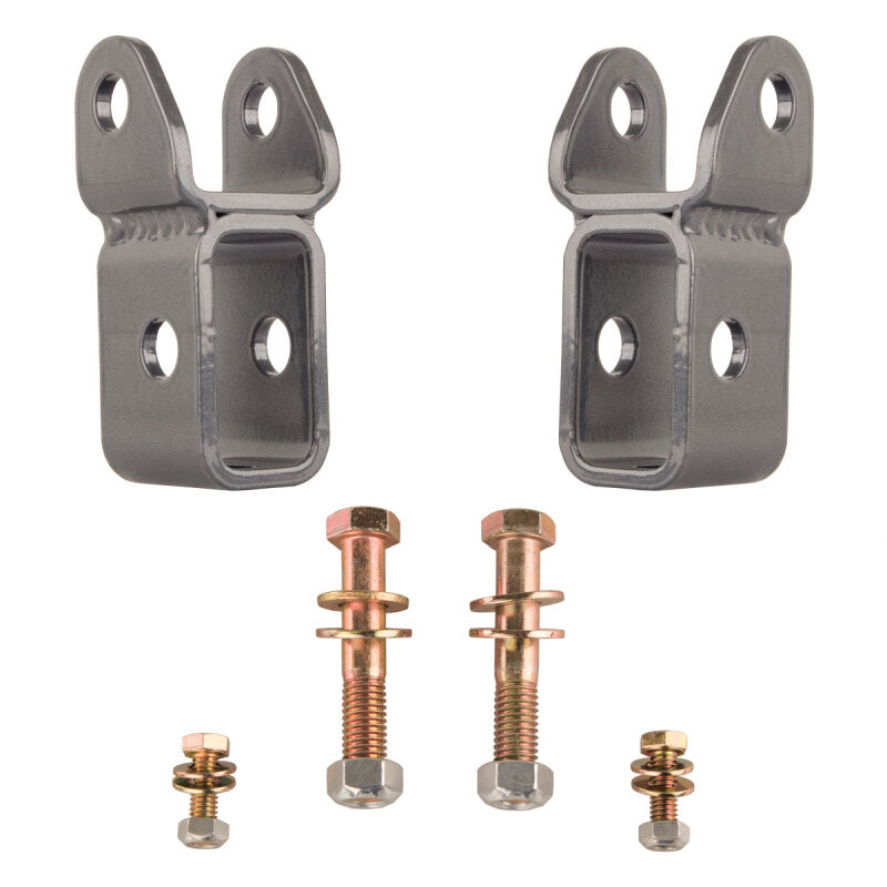 SYN Shock Mounts - Synergy 2018+ Jeep Wrangler JL/JLU Front Lower Shock Extension Brackets