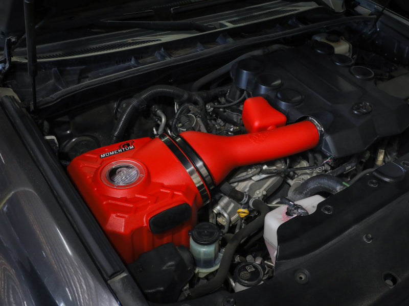 AFE Momentum GT Cold Air Intakes - aFe Momentum GT Red Edition Cold Air Intake System w/ Pro DRY S Filt Toyota FJ Cruiser 07-23 V6-4.0L
