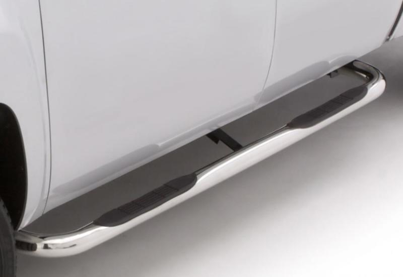 LND Nerf Bars - Polished - Lund 2019 RAM 1500 Crew Cab 3in. Round Bent SS Nerf Bars - Polished