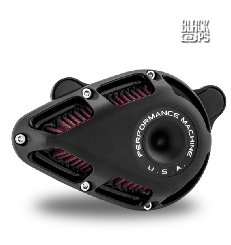 PFM Air Cleaners - Performance Machine Jet Air Cleaner - Black Ops
