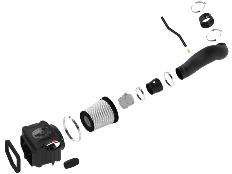 AFE Momentum GT Cold Air Intakes - aFe Momentum GT Stage-2 Si Pro DRY S Intake System GM Trucks/SUVs V8 4.8L/5.3L/6.0L/6.2L (GMT900) El