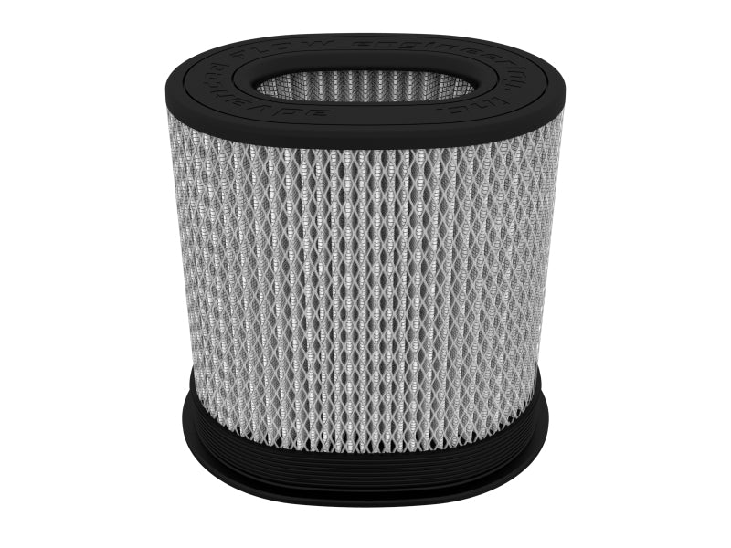AFE Universal Pro Dry S Filter - aFe Magnum FLOW Air Filter Pro DRY S (6.5x4.75)in F x (9x7)in B x (9x7) T (Inverted) x 9in H