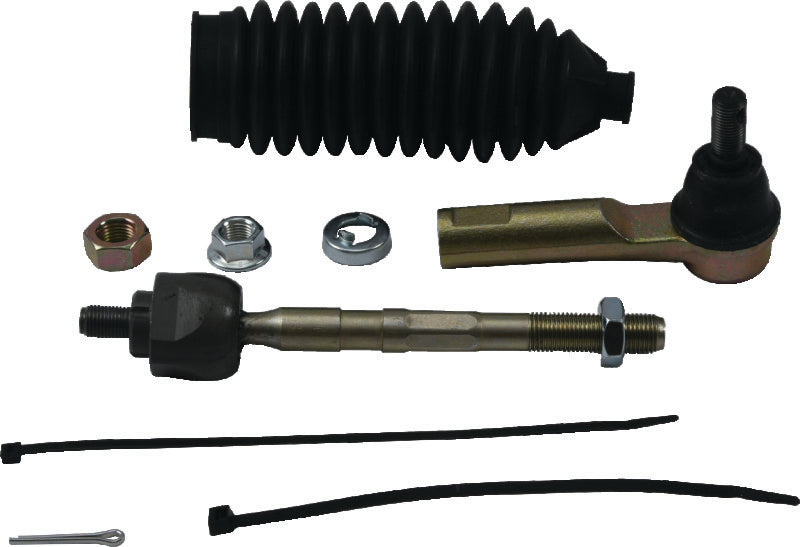 QBS Tie Rods - QuadBoss 15-21 Honda SXS500 Pioneer 500 Steering Rack Tie Rod Assembly Kit - Left Inner & Outer