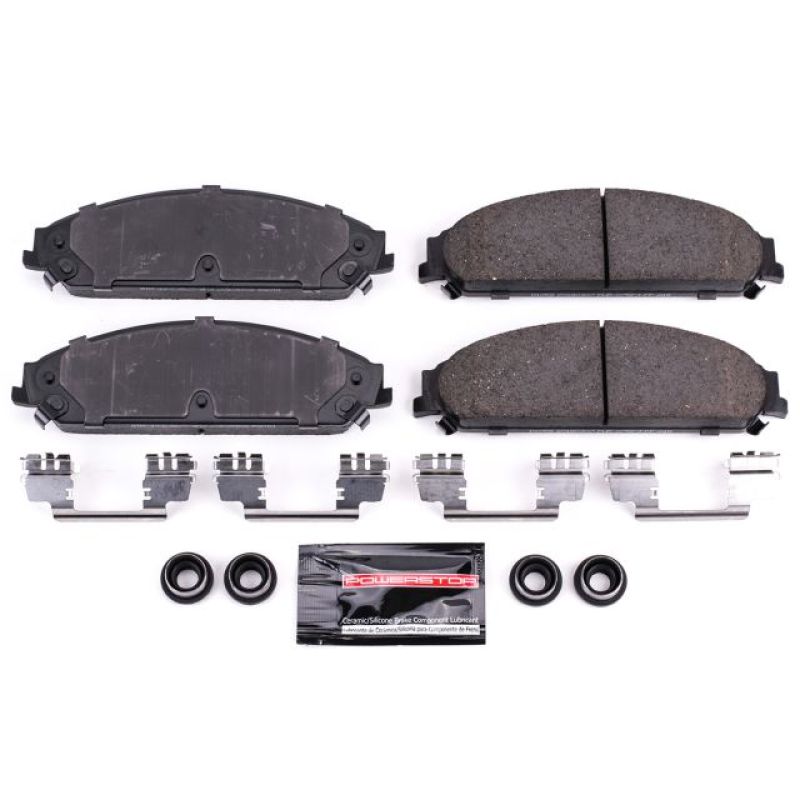 PSB Z23 Evolution Brake Pads - Power Stop 13-14 Chrysler 200 Front Z23 Evolution Sport Brake Pads w/Hardware