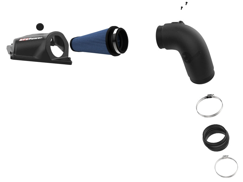 AFE Magnum FORCE Stage-2 Cold Air Intakes - aFe Magnum FORCE Stage-2 Pro 5R Cold Air Intake System 16-17 BMW 340i (F30) L6-3.0L (t) B58
