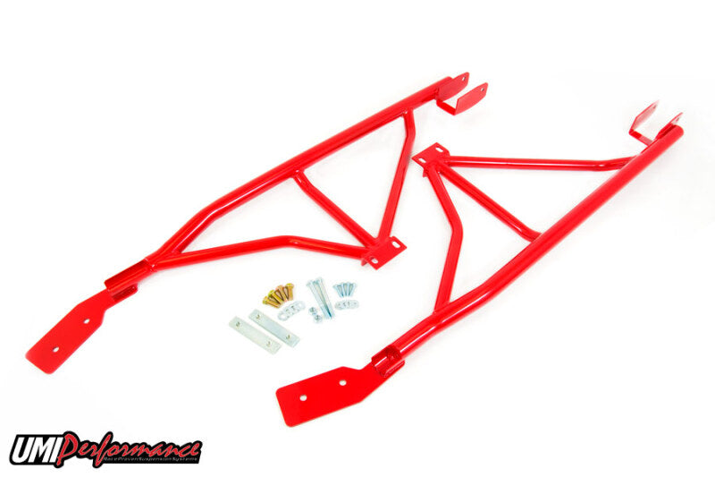 UMI Subrame Connectors - UMI Performance 93-02 GM F-Body 3-Point Subframe Connectors- Bolt-In