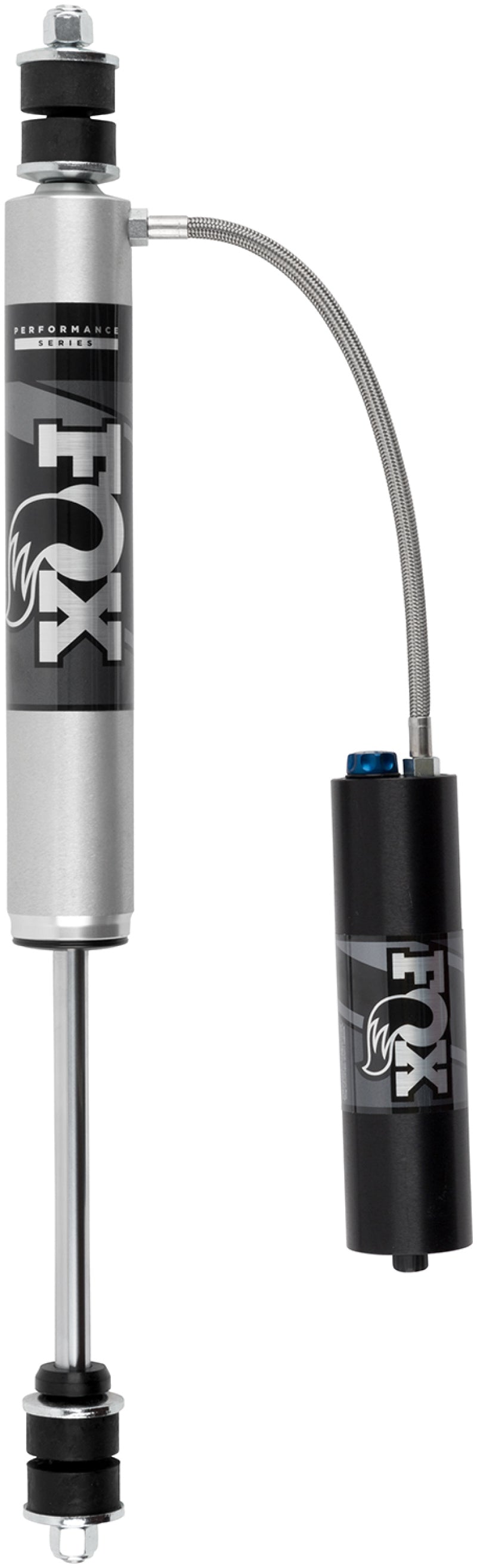 FOX 2.0 Perf Shock - Fox 88+ Nissan Patrol Y60 & Y61 2.0 Perf Series Frt Remote Reservoir Shock 0-1.5in Lift CD Adjuster