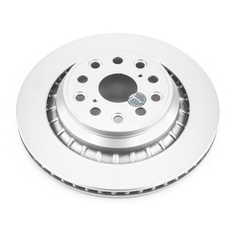 PSB Evolution Coated Rotor - Power Stop 07-17 Lexus LS460 Rear Right Evolution Geomet Coated Rotor