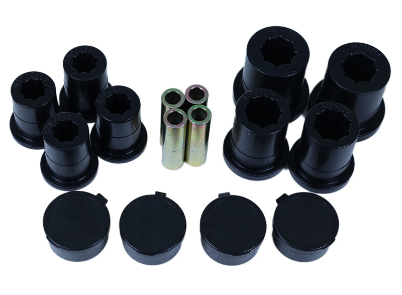 ES Cntrl Arm Bushings - Black - Energy Suspension 05-15 Toyota Tacoma 2WD (5-Lug) Front Control Arm Bushing Set - Black