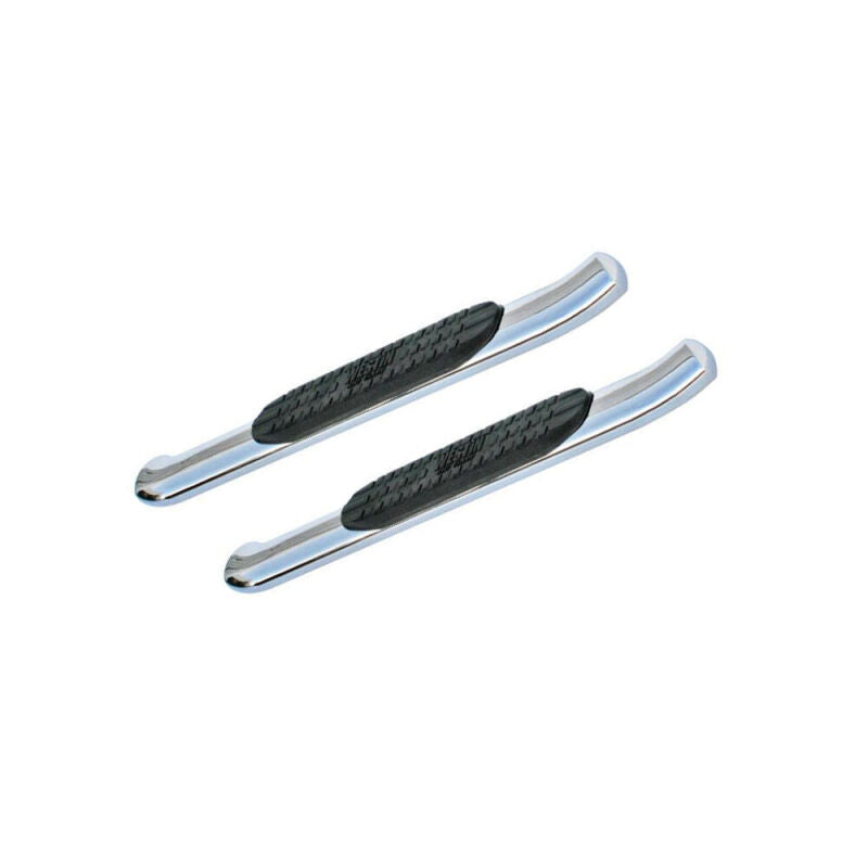 WES Nerf Bars - PRO TRAXX 4 - Westin 2015-2018 Chevy Silv 25/3500 Reg Cab Dsl (Rocker Mount) PRO TRAXX 4 Oval Nerf Step Bars - SS