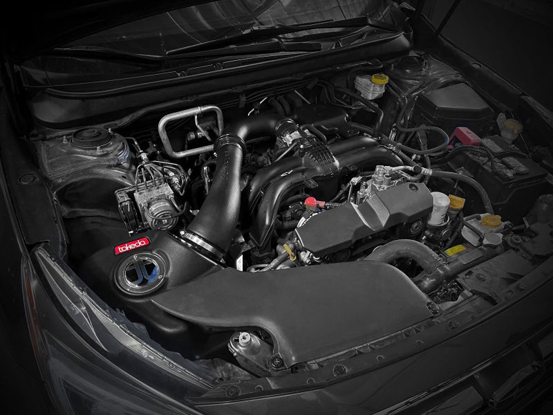 AFE Takeda Momentum Intake - aFe 15-19 Subaru Outback H4-2.5L Takeda Momentum Cold Air Intake System w/ Pro 5R Media