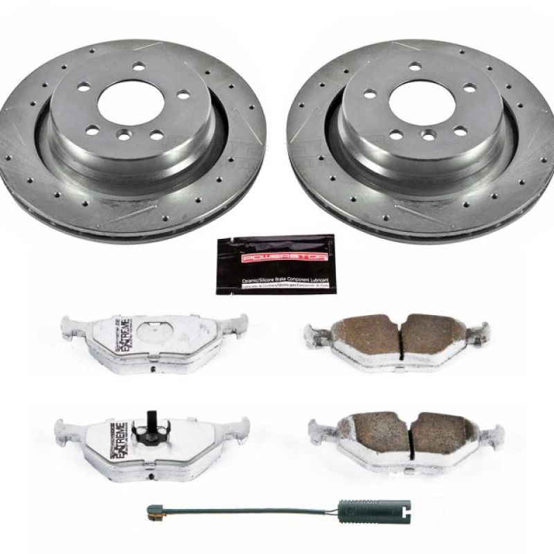 PSB Z26 Street Warrior Kit - Power Stop 95-99 BMW M3 Rear Z26 Street Warrior Brake Kit