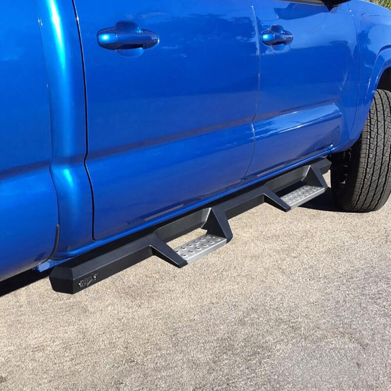 WES Nerf Bars - HDX Drop - Westin 05-20 Toyota Tacoma Double Cab HDX Stainless Drop Nerf Step Bars - Textured Black