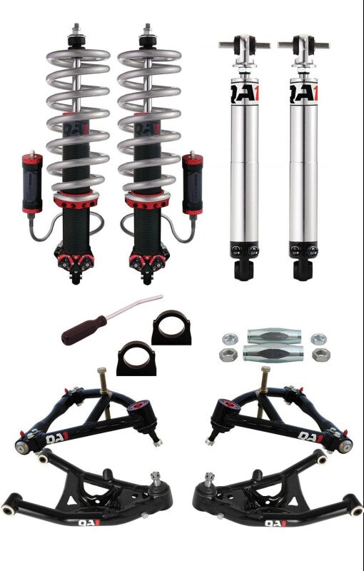 QAP Coil-Overs - Pro Coil - QA1 68-74 GM X-Body Level 3 Drag Kit 2.0 w/ Shocks
