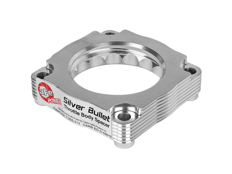 AFE Silver Bullet TBS CARB Approved - aFe Silver Bullet Throttle Body Spacer 12-15 BMW 328i (F30) L4-2.0L N20/N26