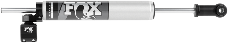 FOX 2.0 Perf Steer Stabilizer - Fox 08-16 Ford Superduty 2.0 Performance Series 8.2in. TS Stabilizer Bottom Axle Mount 1 1/8in Shaft
