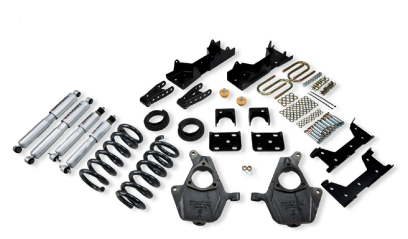 BT Lower Kit w SP Shocks - Belltech LOWERING KIT WITH SP SHOCKS