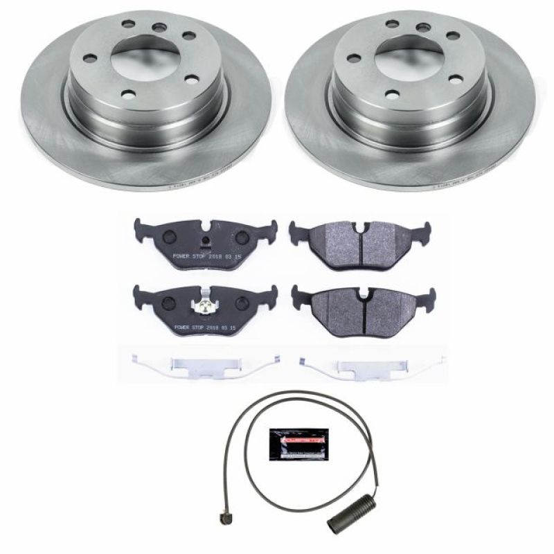 PSB Track Day Kit - Power Stop 92-98 BMW 318i Rear Track Day Brake Kit