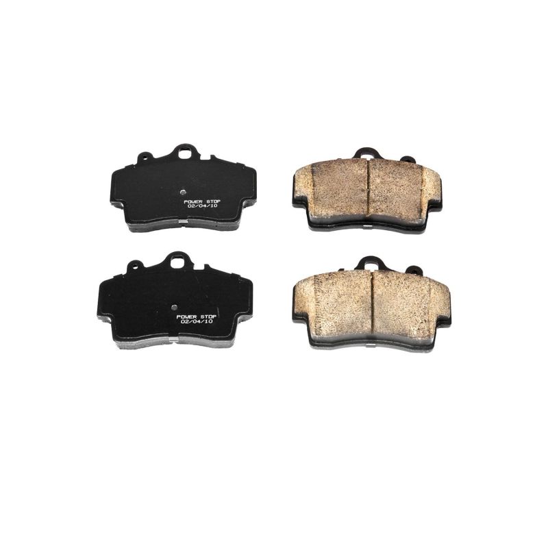 PSB Z17 Evolution Brake Pads - Power Stop 97-08 Porsche Boxster Front Z17 Evolution Ceramic Brake Pads w/Hardware
