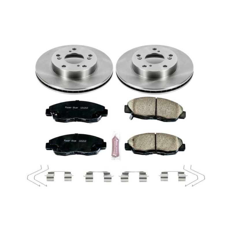PSB Autospecialty Kit - Power Stop 12-15 Honda Civic Front Autospecialty Brake Kit