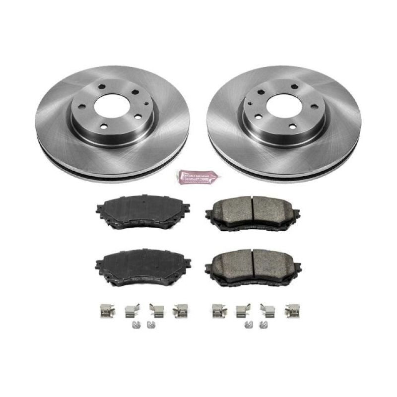 PSB Autospecialty Kit - Power Stop 14-18 Mazda 6 Front Autospecialty Brake Kit