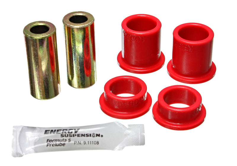 ES Steering Rack Bush - Red - Energy Suspension 13 Scion FR-S / Subaru BRZ Red Rack and Pinion Bushing Set