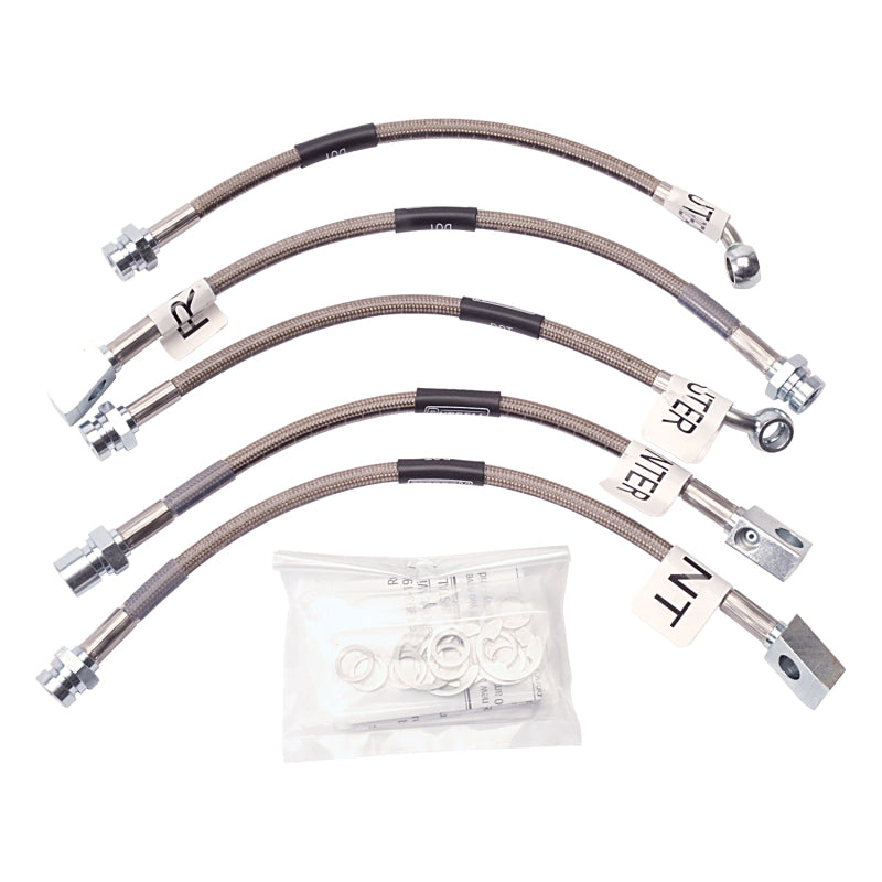 RUS Brake Line Kits - Russell Performance 93-97 Pontiac Firebird (without Traction Control) Brake Line Kit