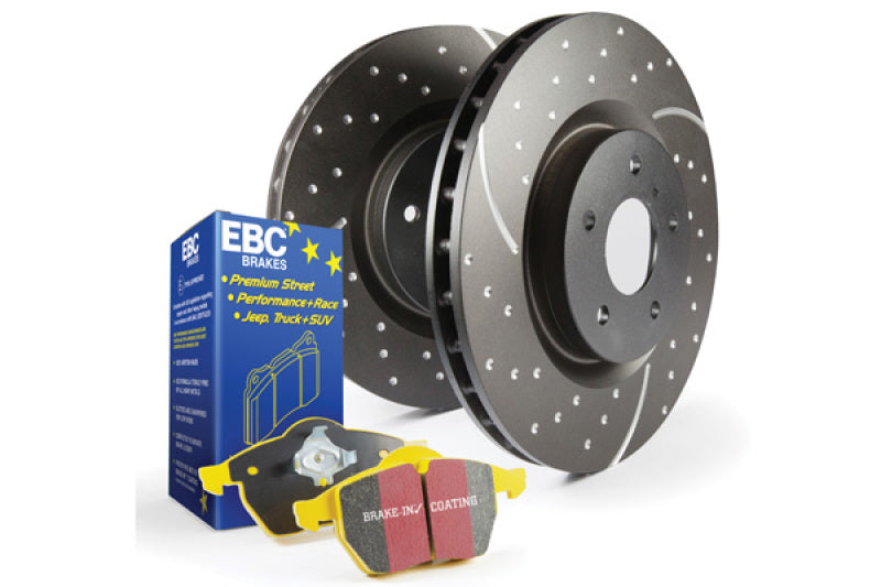 EBC GD Sport Rotor Sets - EBC S5 Brake Pad and Rotor Kit