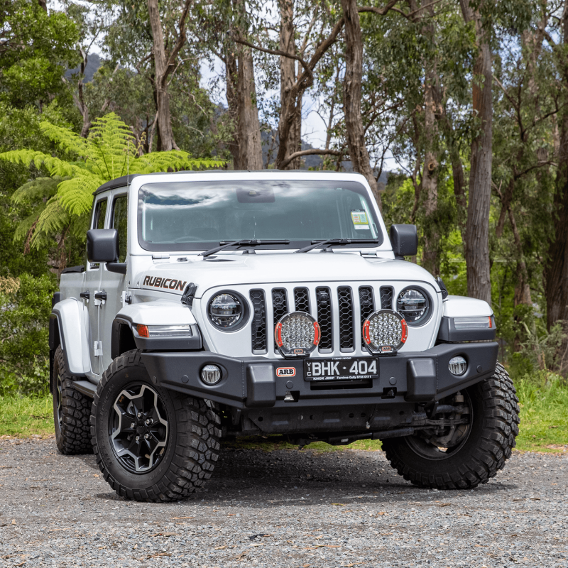 ARB Sahara Bars - ARB 18-21 Jeep Wrangler JL / 20-21 Jeep Gladiator JT Front Winch Bumper