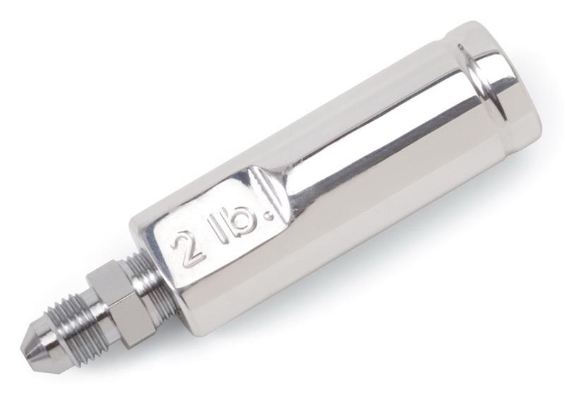RUS Proportioning Valves - Russell Performance 2-lb. Polished Residual Valve