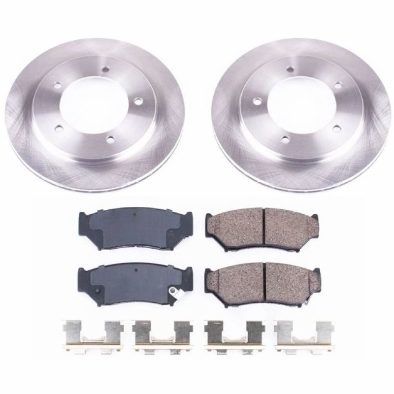 PSB Autospecialty Kit - Power Stop 00-04 Chevrolet Tracker Front Autospecialty Brake Kit