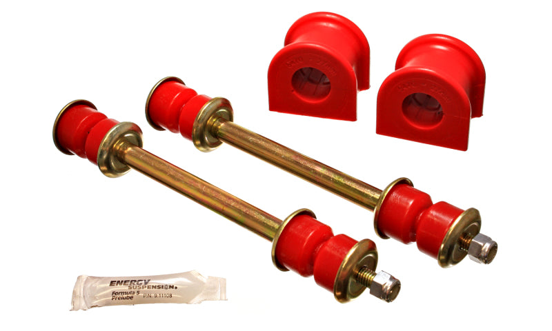 ES Sway Bar Bushings - Red - Energy Suspension Ft Sway Bar Bushing Set 27Mm - Red