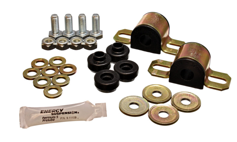 ES Sway Bar Bushings - Black - Energy Suspension 91-94-Nissan Sentra/NX1600/2000 Black 15mm Rear Sway Bar Frame Bushings (Sway bar